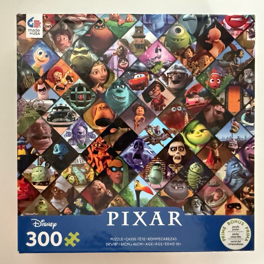 Ceaco 300 Piece Disney Puzzle PIXAR Movie Scenes 18x24 New 2020